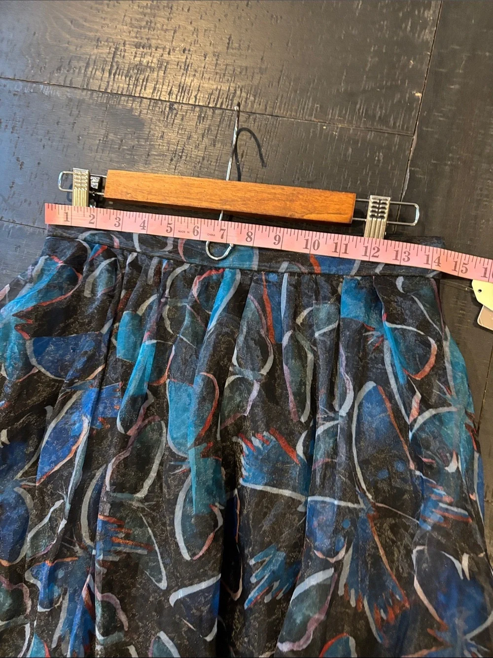 NWT Anthropologie Moulinette Soeurs Midnight Butterfly Organza Skirt 6 small